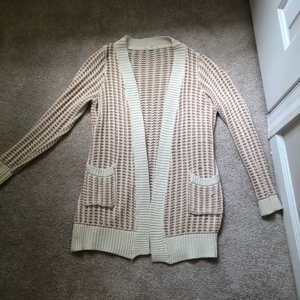 WOVEN VESTIQUE SWEATER